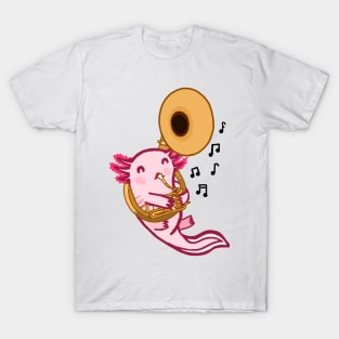 Sousaphone Axolotl T-Shirt